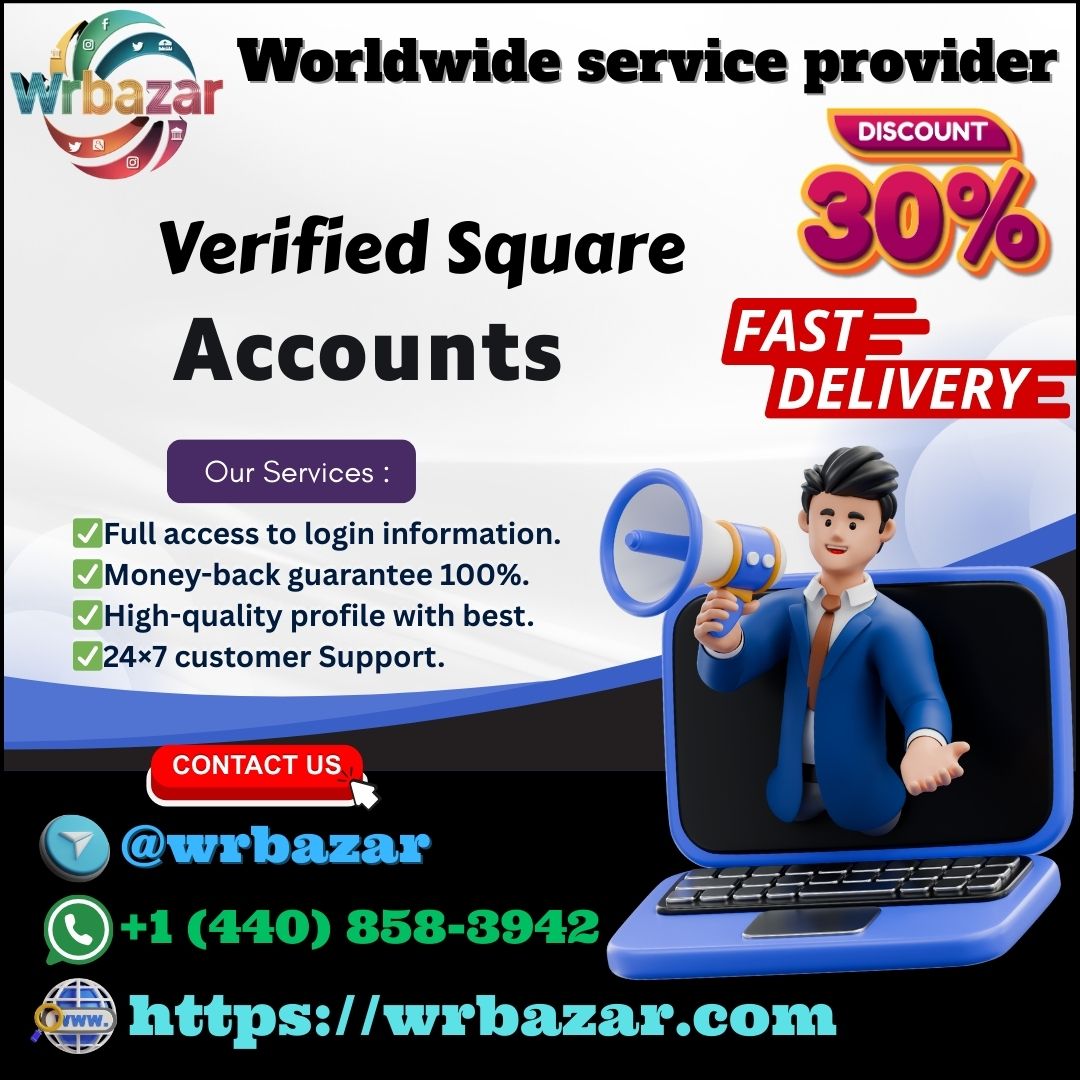 100% Best Site To Verified Square Accounts - wrbazar