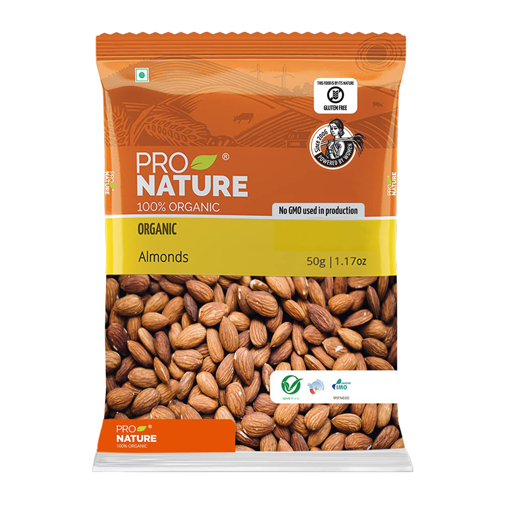 Almonds 50g - Pro Nature Organic Foods