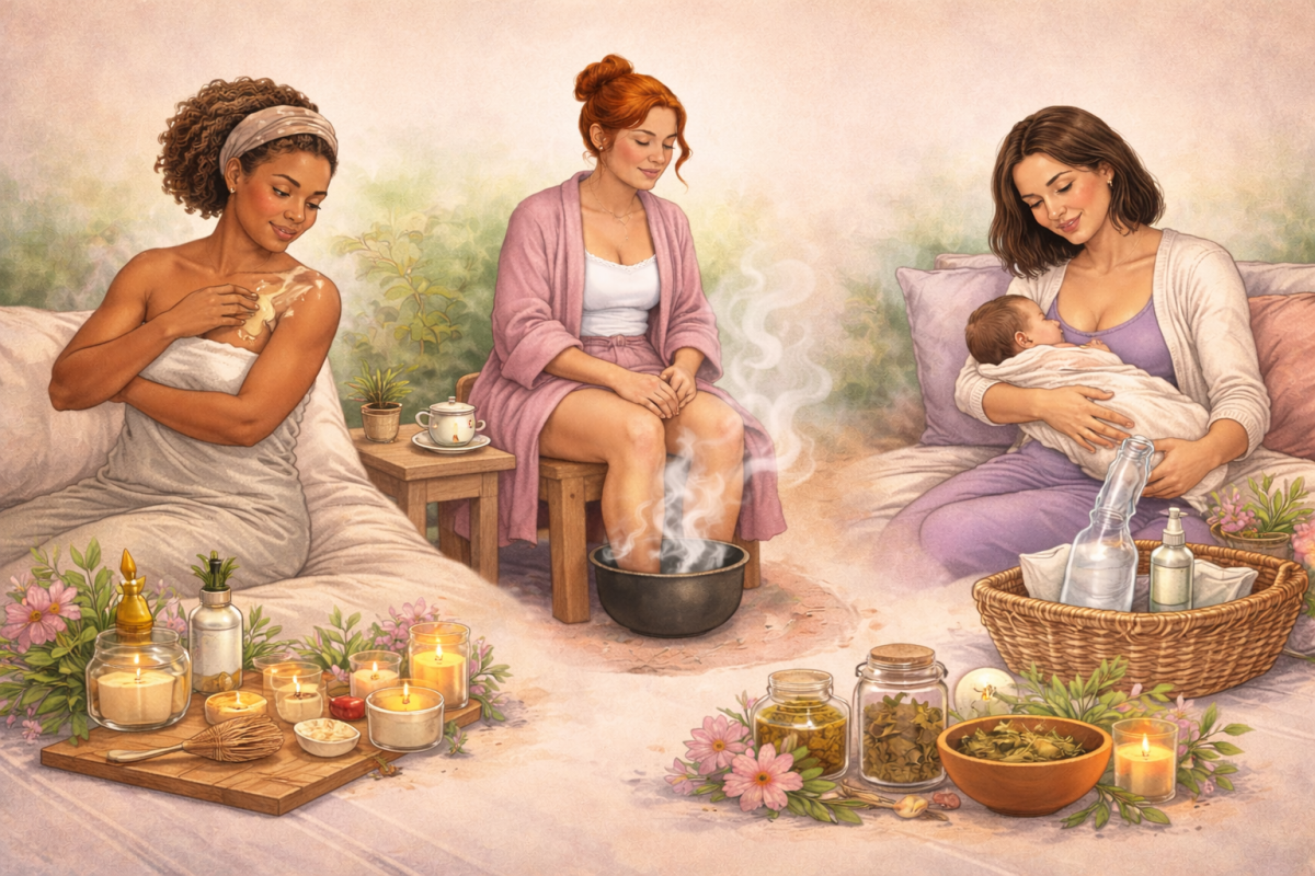 Natural Recovery Methods Postpartum — Gentle, Holistic Skincare for Mothers – Revital Carroll