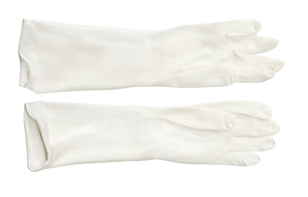 Latex elbow length Gynecological Gloves Exporter