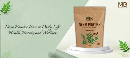 Neem Powder Uses in Daily Life for Health, Beauty and Wellness