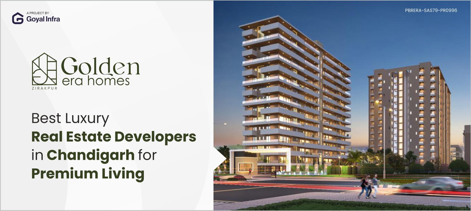 Best Luxury Real Estate Developers in Chandigarh for Premium Living - Goldenera Homes