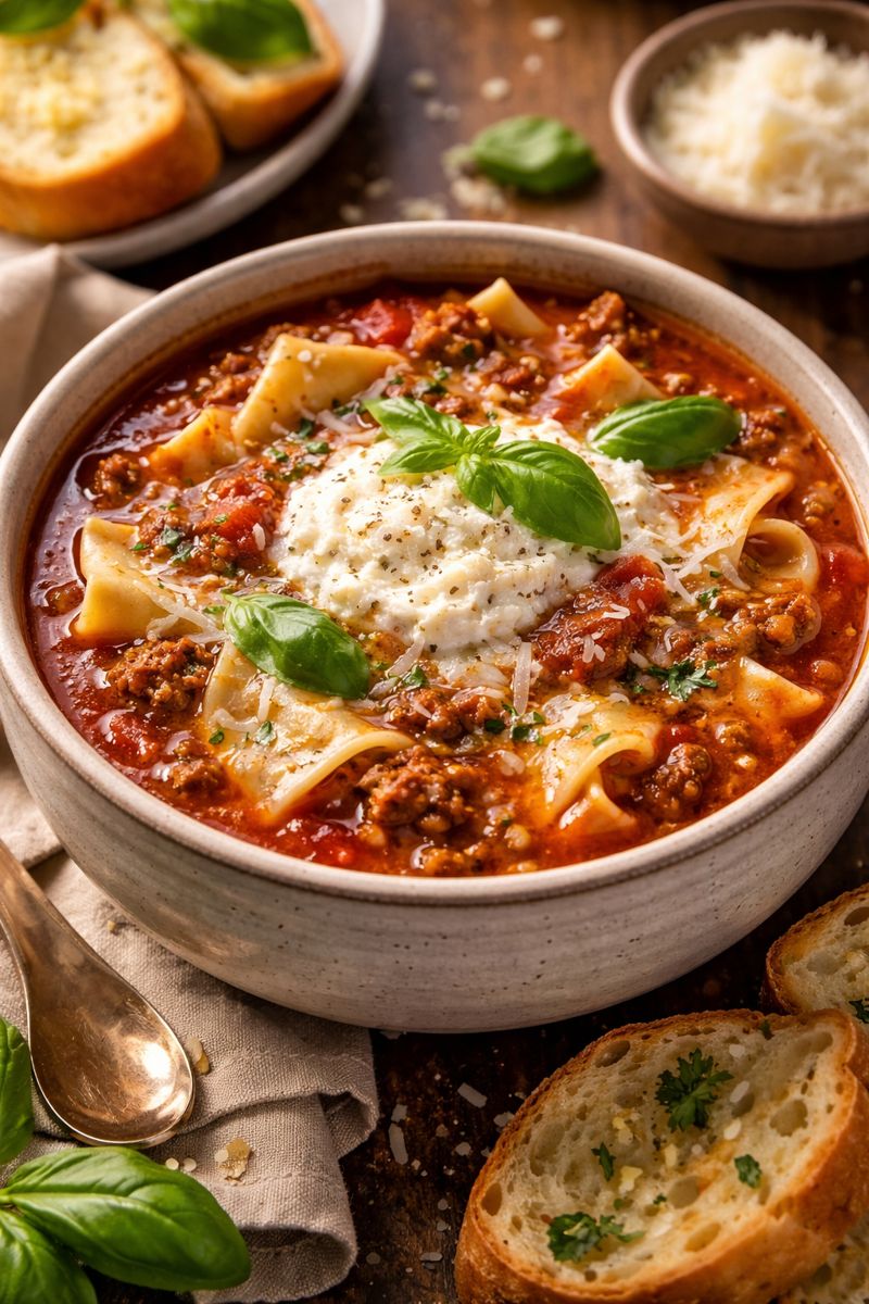 Lasagna Soup Recipe: Easy One-Pot Comfort Food