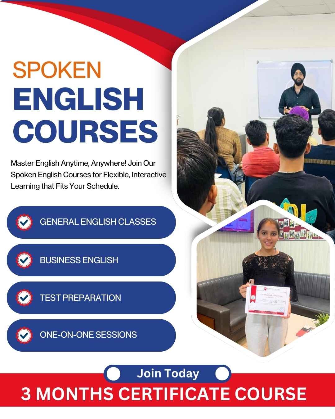 Best Spoken English Classes in Chandigarh – #1 Institute