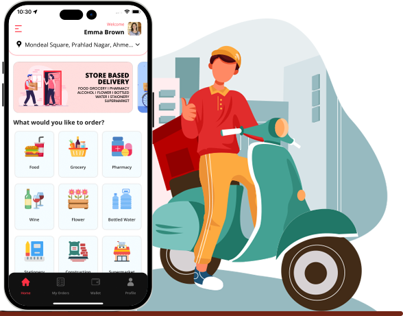 Postmates Clone | Postmates Clone App Development