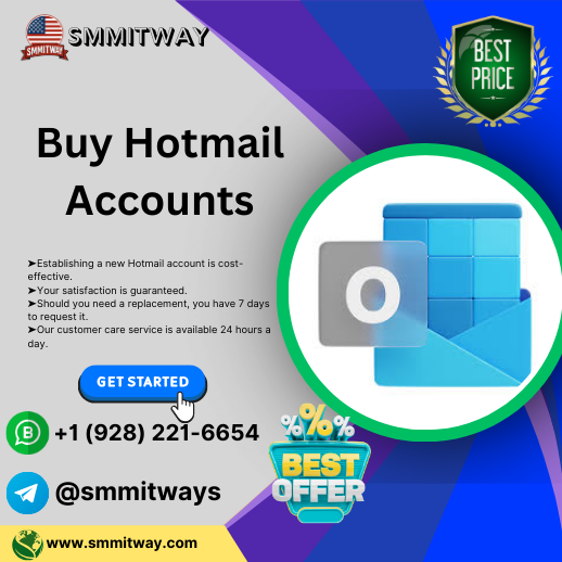Buy Hotmail Accounts - smmitway 100% business accounts