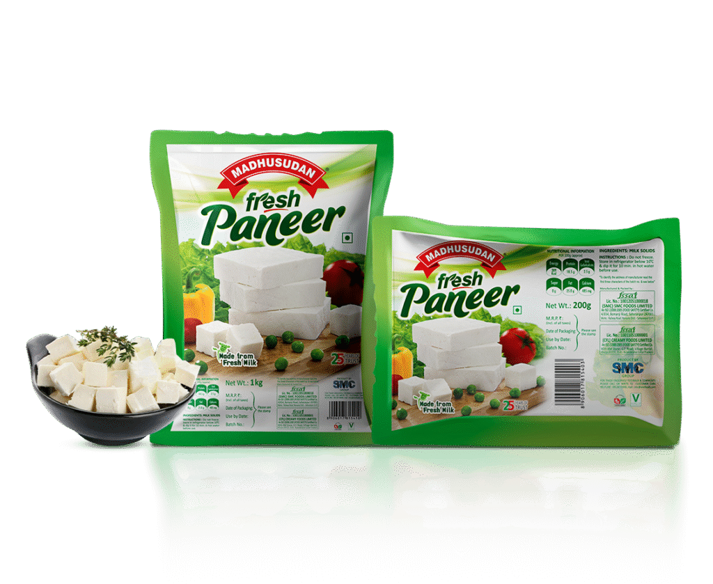 Madhusudan Paneer – Soft, Fresh & Protein-Rich Paneer