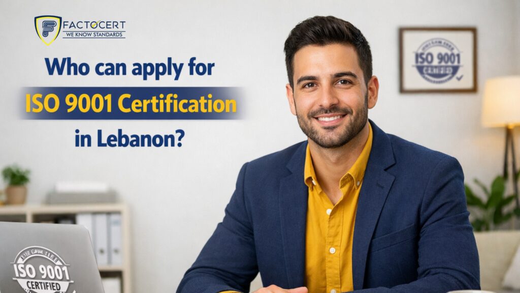 ISO 9001 Certification in Lebanon | Best ISO consultant in Lebanon
