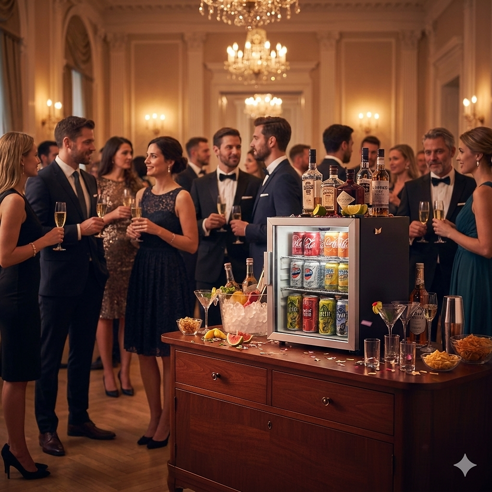Mini Bar Fridge Party Hacks for Easy Beverage Management
