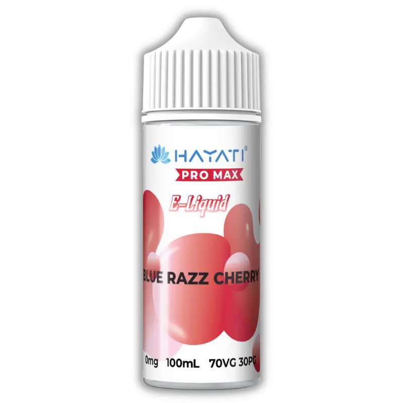 Blue Razz Cherry Hayati Pro Max 70/30 E-Liquid    ..