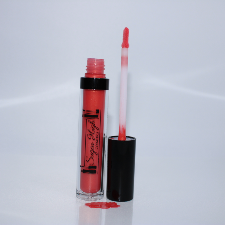 Coral Lipgloss – Night Lite – Sugar High Cosmetics