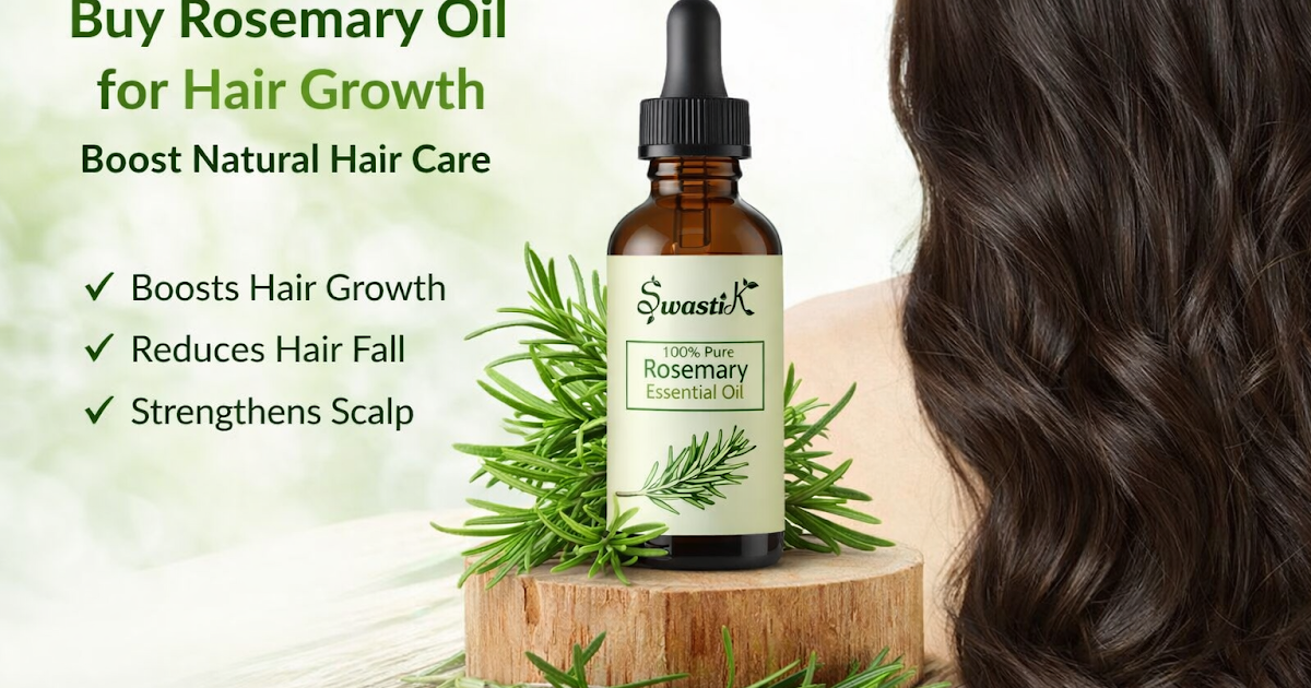 Buy Rosemary Oil for Hair Growth – Natural Hair Care by Swastik Eucalyptus