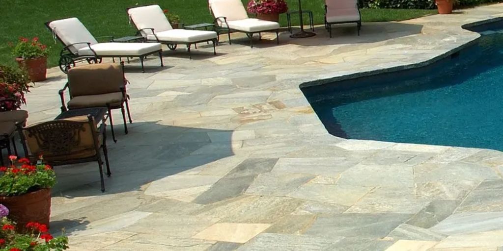 Crazy Paving around pool – What are the Best Stone Choices & Cost? – Crazy Pavers Australia