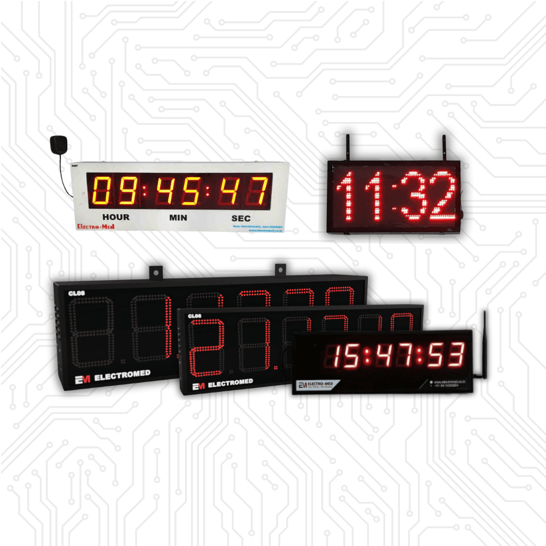Jumbo Display | Jumbo Display Indicator - electromed.co.in