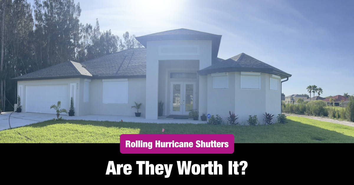 Rolling Hurricane Shutters Worth It? SW Florida Guide
