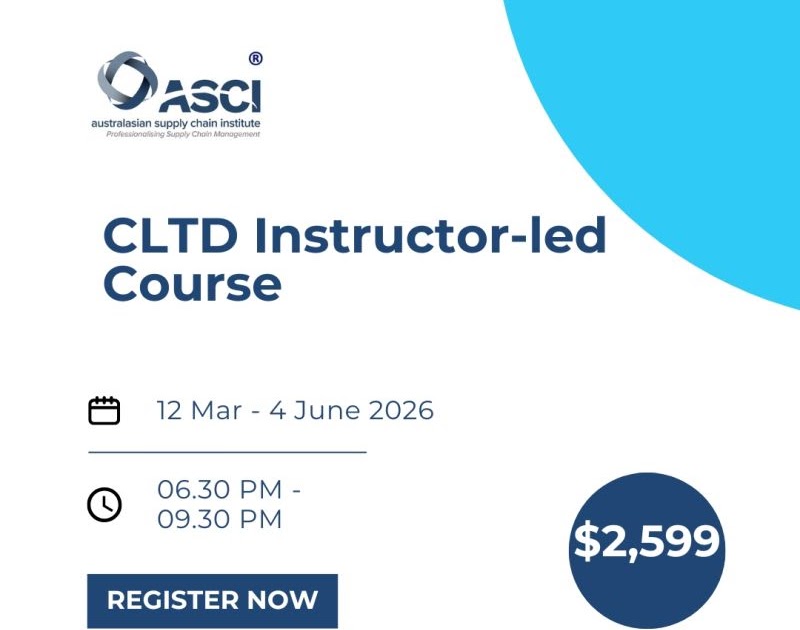 Get Certified in Logistics, Transportation and Distribution (CLTD)