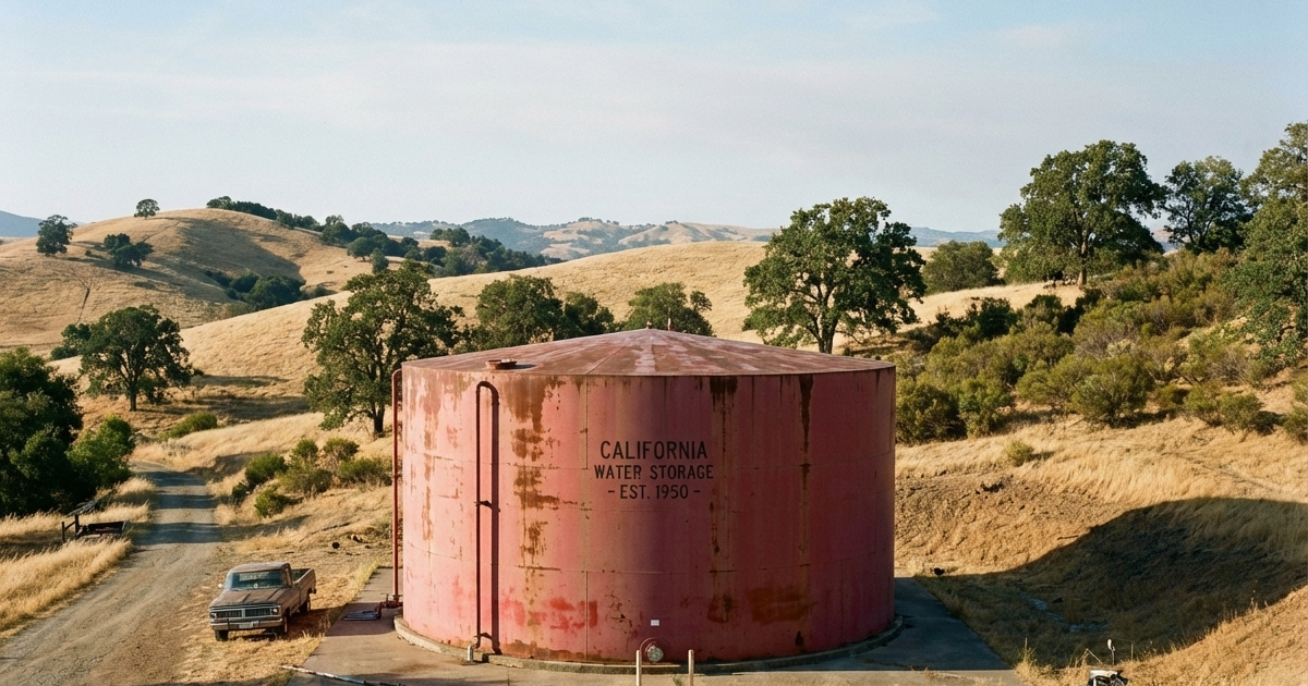 Why Galvanized Tanks Are a Smart Water Storage Choice in California!