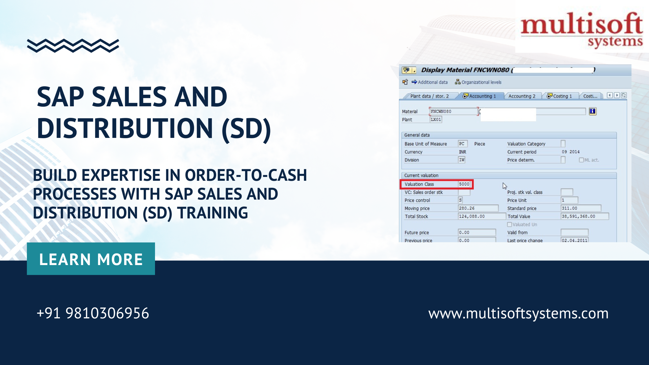 Build Expertise in Order-to-Cash Processes with SAP Sales and Distribution (SD) Training