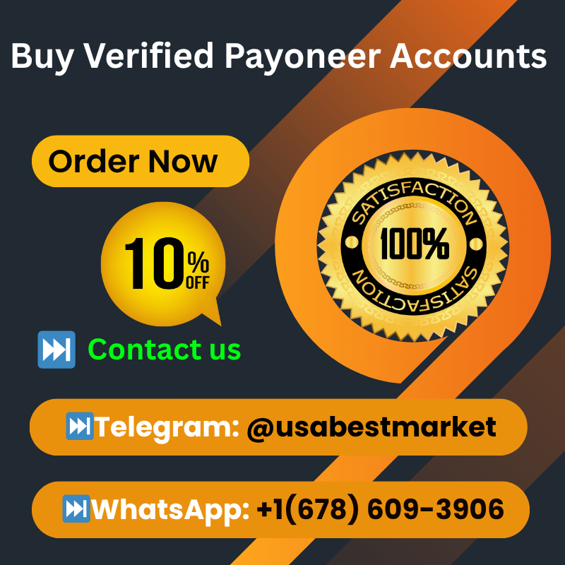 Buy Verified Payoneer Accounts-100% Safe & Reliable Service