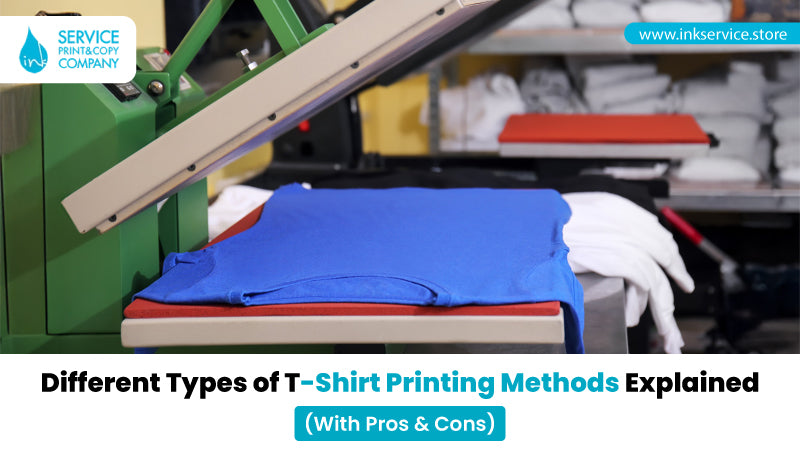 T-Shirt Printing Methods | Pros & Cons – Ink Service Kuwait  – Ink Service Online Store