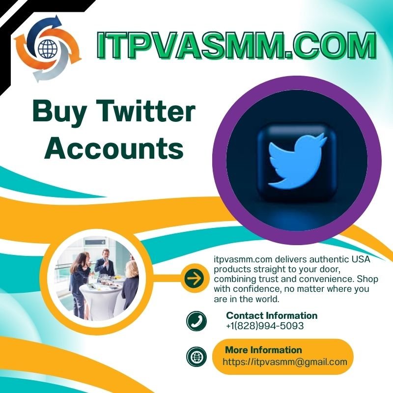 Purchase Twitter Accounts - IT.PVA.SMM