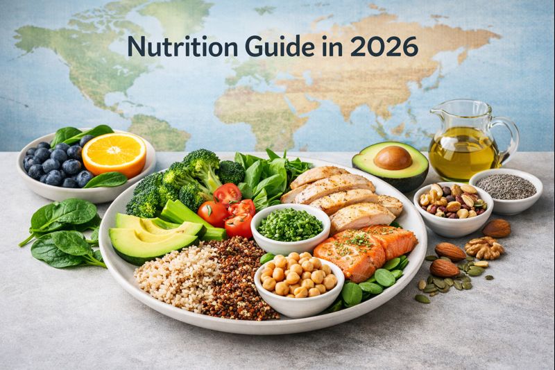 Nutrition Guide in 2026: Healthy Eating Standards around World