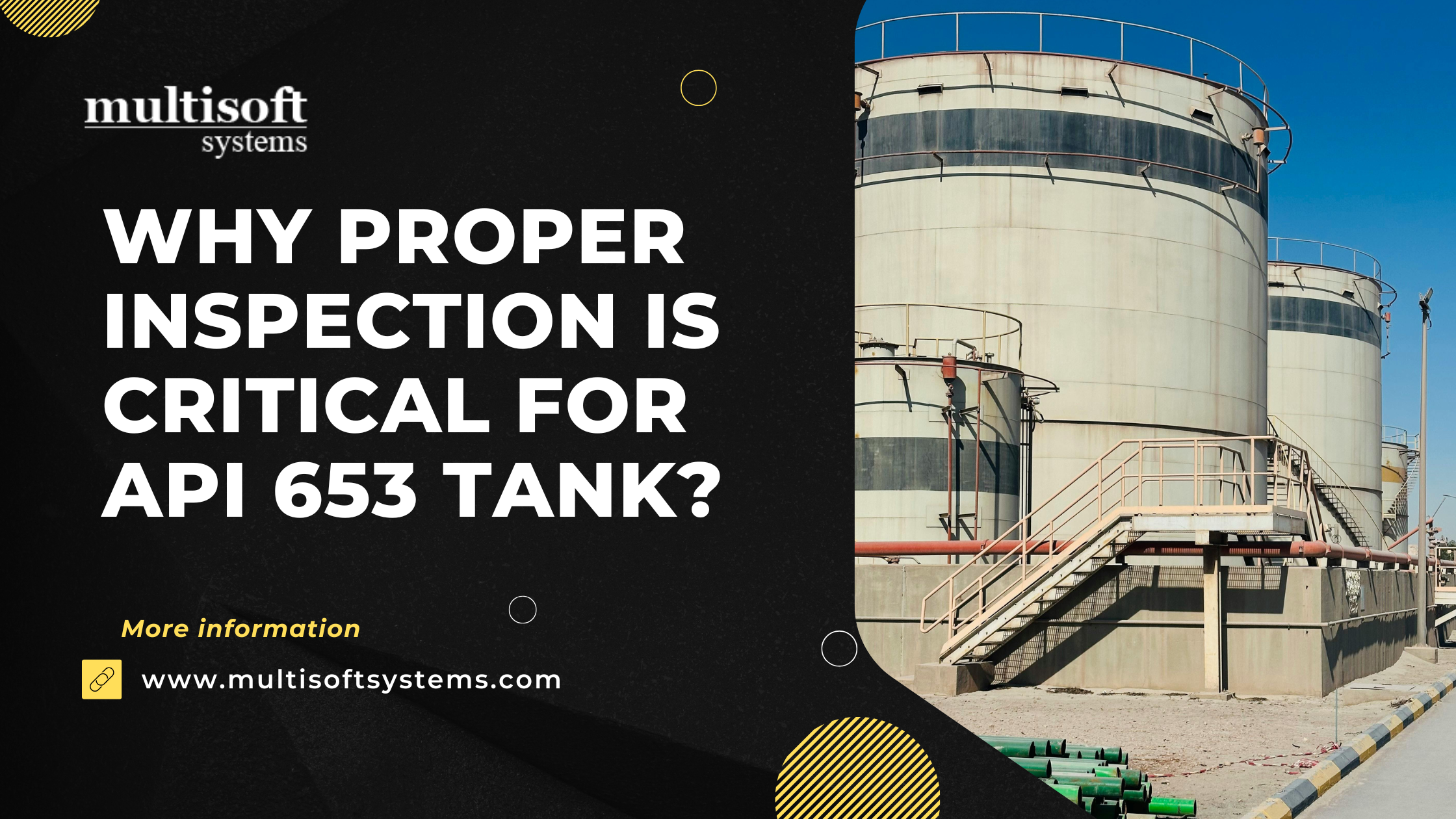 Why Proper Inspection Is Critical for API 653 Tank?