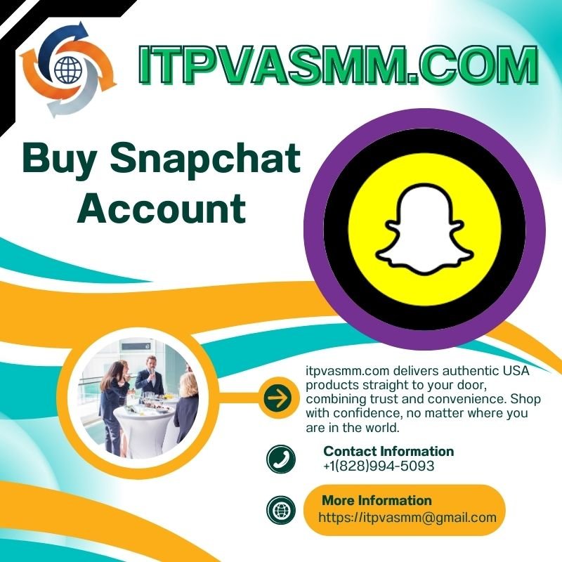 Purchase Snapchat Account - IT.PVA.SMM