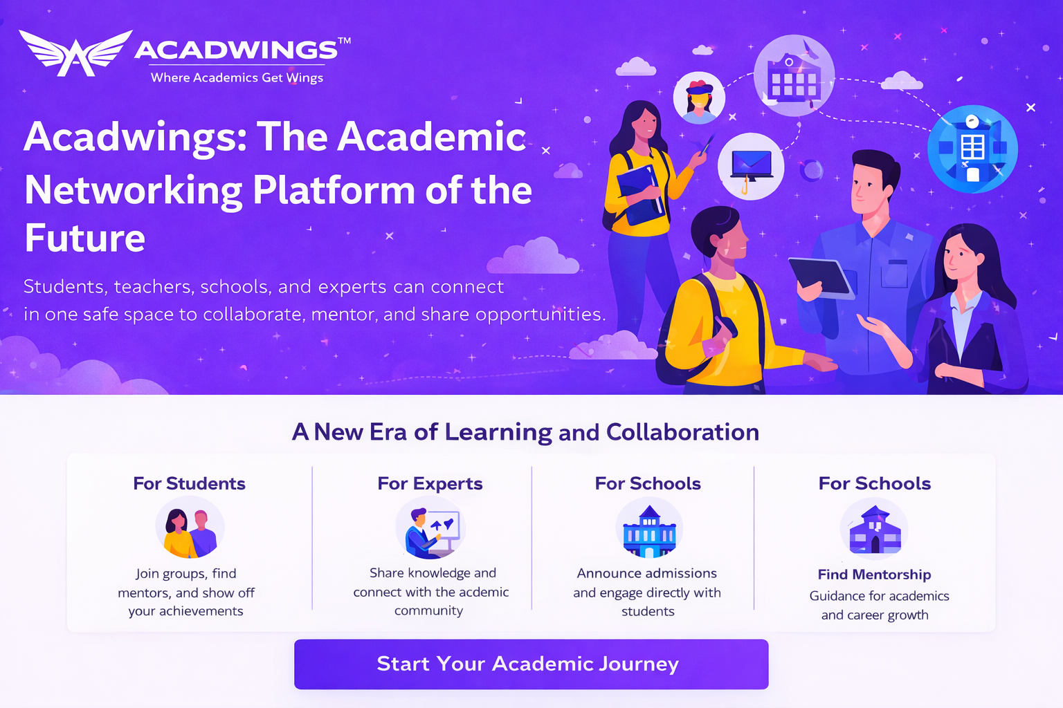 Acadwings: The Academic Networking Platform of the Future