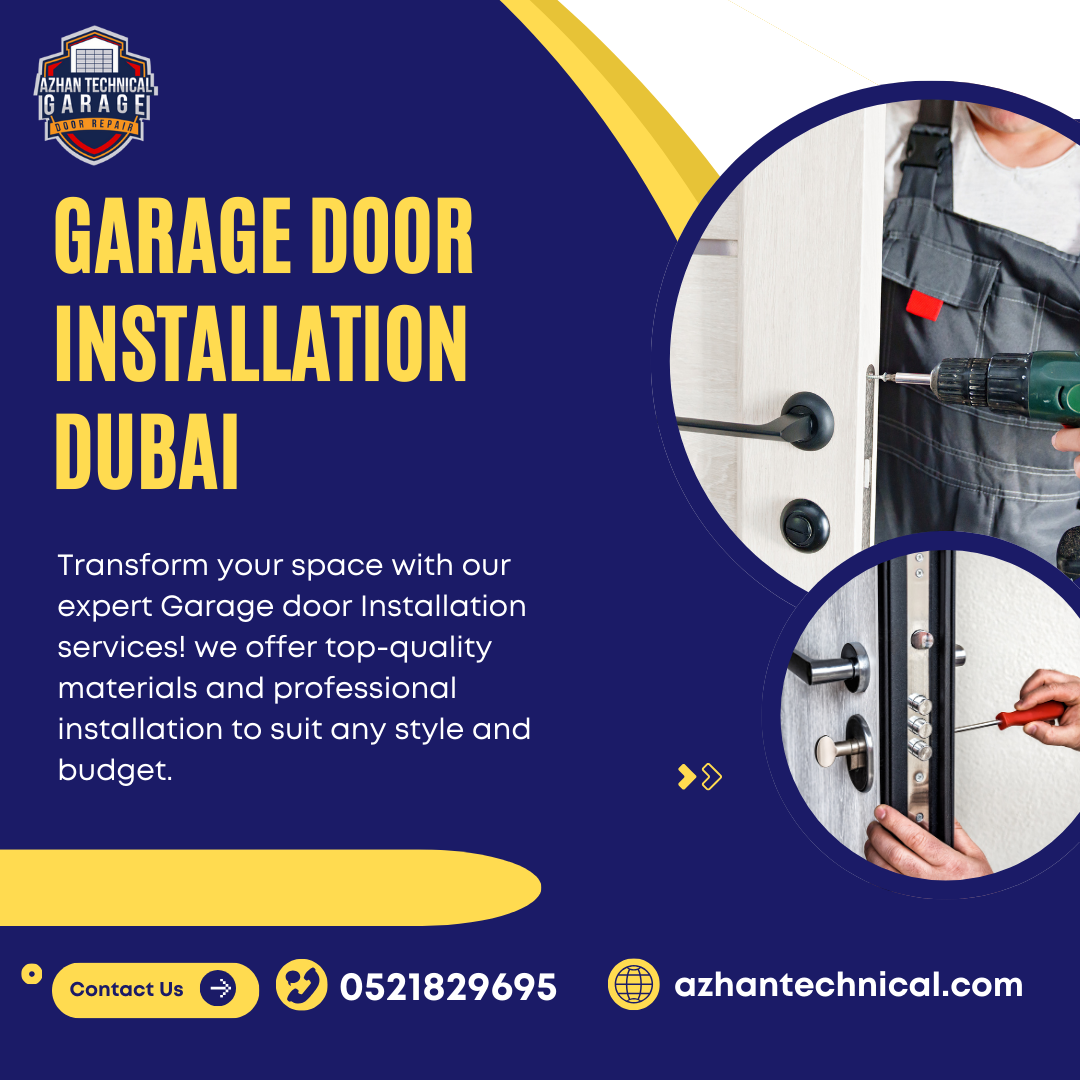 Garage Door Installation Dubai: Why Your Door Could Be Secure - Smart Article