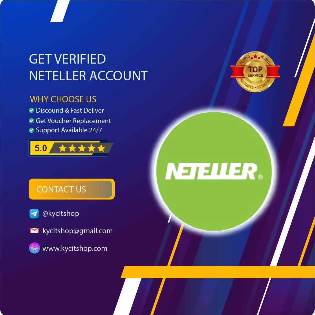 Get Verified Neteller Accounts - managing money quickly pay