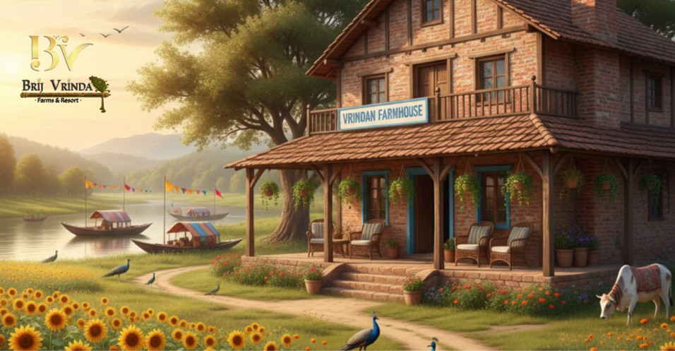 Farm House Near Vrindavan: A Perfect Blend of Spiritual Living, Nature & Smart Investment – Brij Vrinda