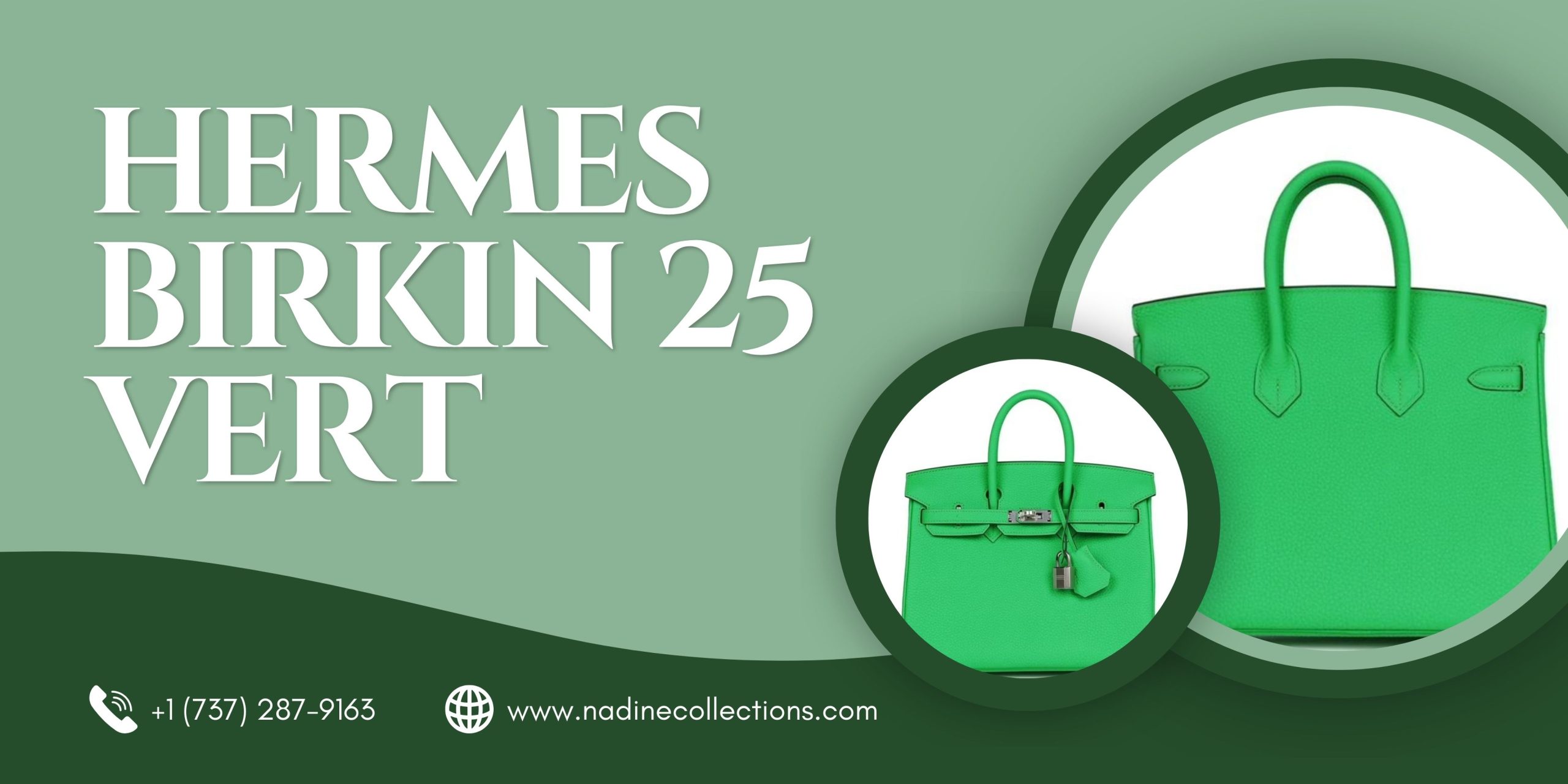 HERMES Birkin 25 Vert: A Masterpiece of Timeless Craftsmanship - i Business Day