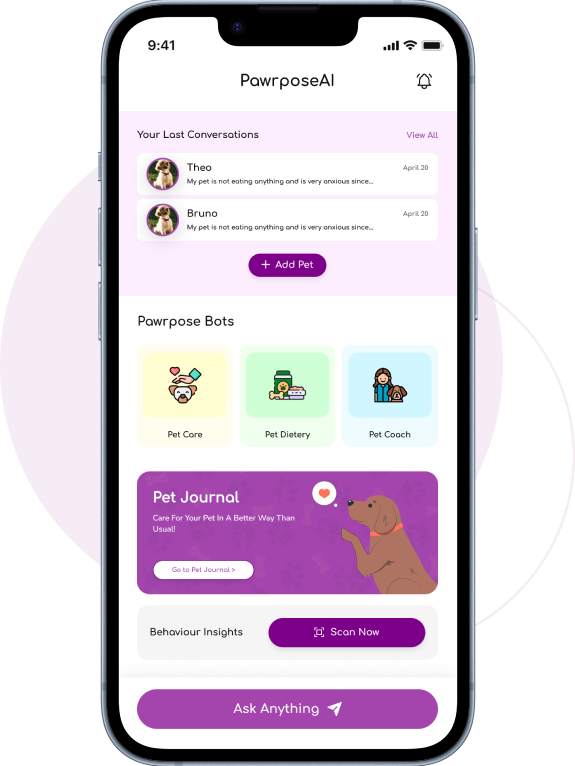AI Pet Wellness Tracking App – Pawrpose Guide