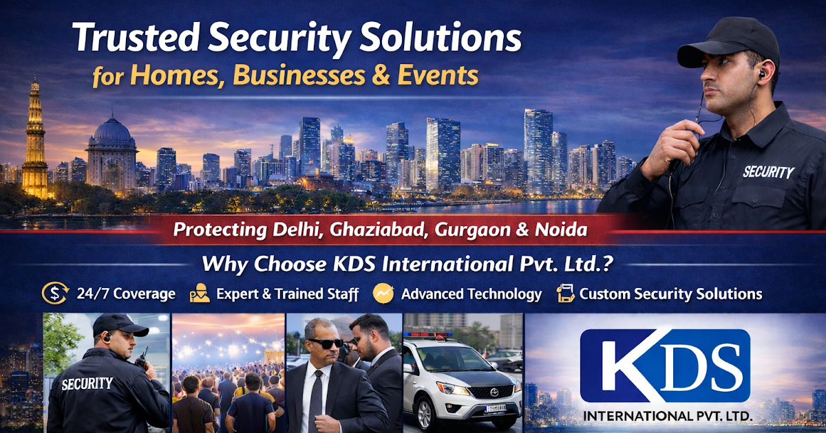 Trusted Security Solutions for Homes, Businesses & Events
