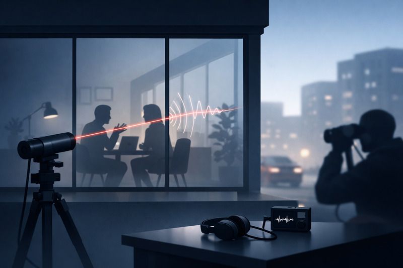 Le rôle des microphones laser dans les opérations de renseignement - Endoacustica