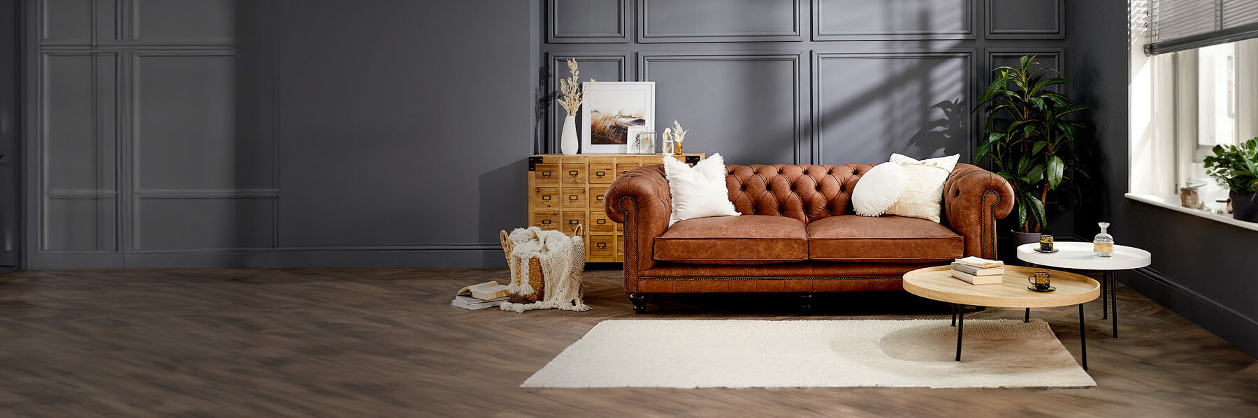 Leather Chesterfield Sofa | Leather Couches