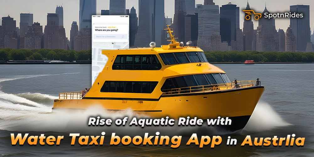 Rise of Aquatic Ride with Water Taxi booking App in Australia