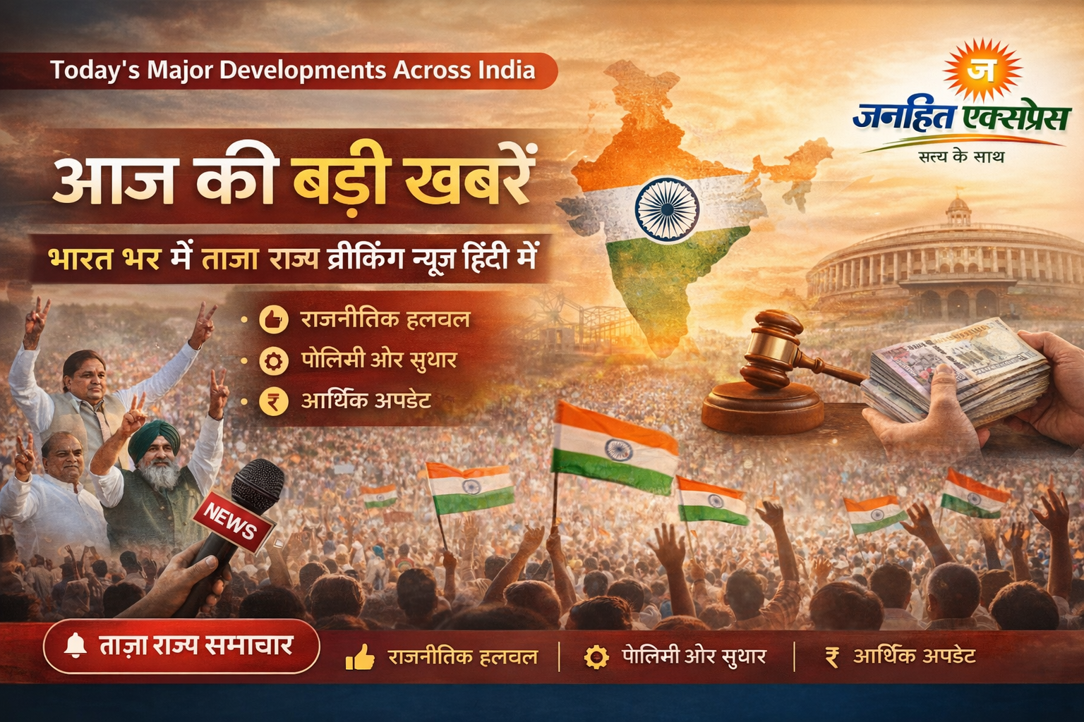 State Breaking News in Hindi Today | Latest State Updates