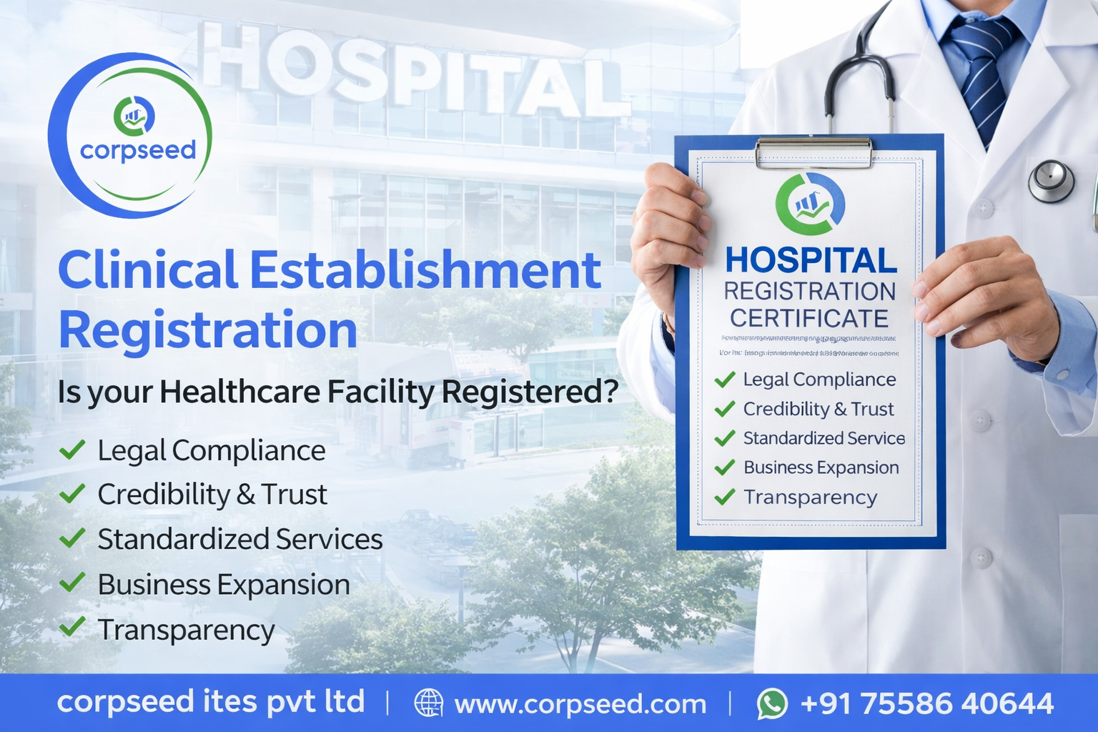 CLINICAL ESTABLISHMENT REGISTRATION: GUIDE FOR HOSPITALS | Cigar Cloud
