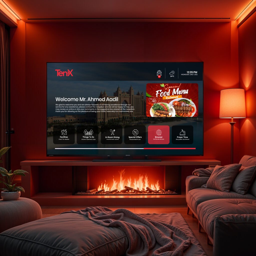 TENX Television Software | Hotel App & Hotel Software