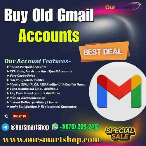 Buy Old Gmail Accounts for Secure Marketing
