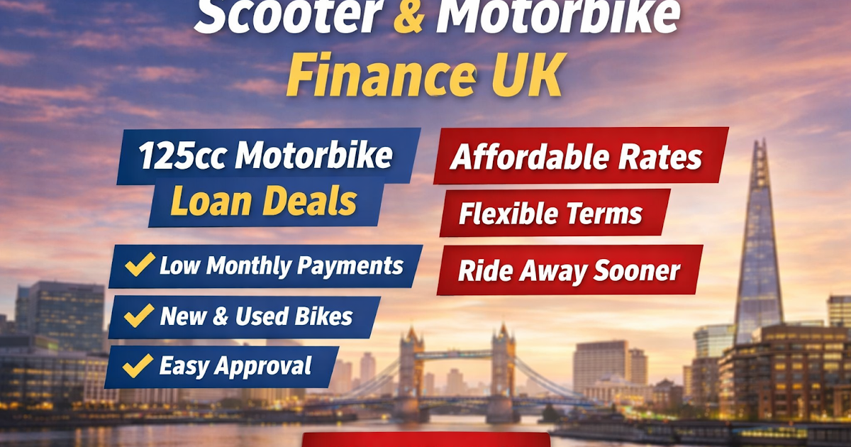 Best Motorcycle Loan Deals for 125cc Bikes and Scooters in the UK