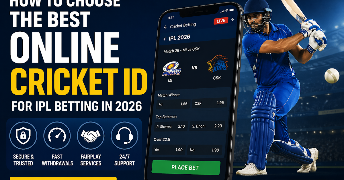 How to Choose the Best Online Cricket ID for IPL Betting in 2026