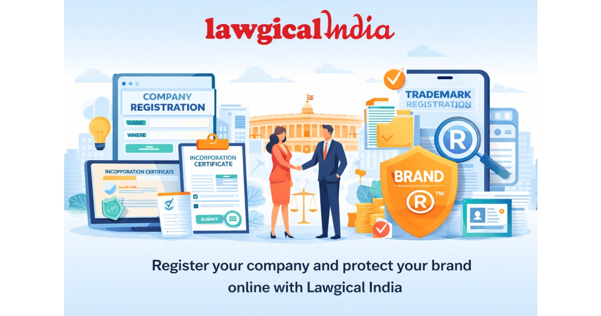 Start Your Business: New Company Registration Online & Trademark India – lawgicalindia