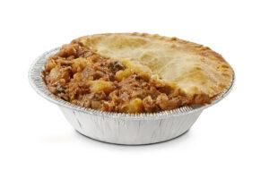 Spicy Vegan Sausage, Veggie Ground Beef & Cheese and Onion Pie...