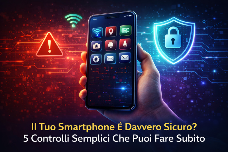 Smartphone Sicuro: 5 Controlli Facili per Proteggere i Tuoi Dati