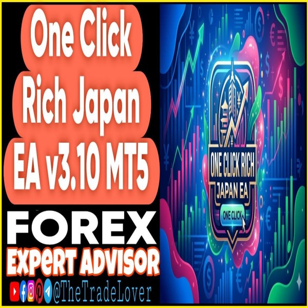 One Click Rich Japan EA v3.10 MT5 (Works on Build 5660) | Forex Robot | MT5 Expert Advisor - The Trade Lovers