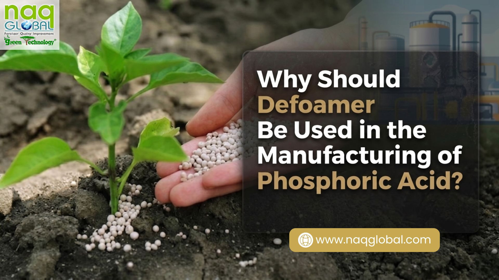 Defoamer be Used in the Manufacturing of Phosphoric Acid?