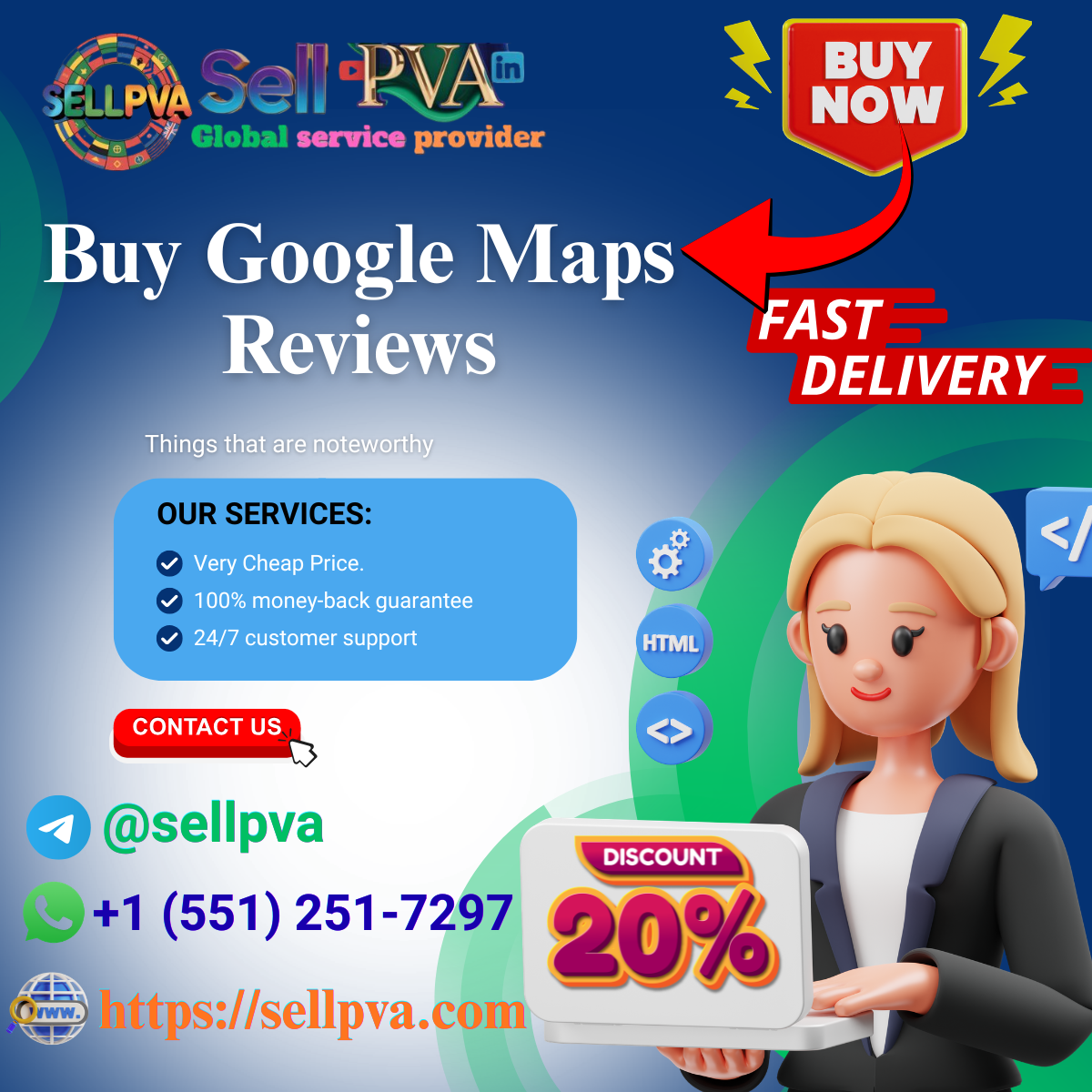 Buy Google Maps Reviews - Sell PVA Buy Google Maps Reviews – 100% Real, Active & Non-Drop